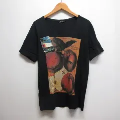 ジョンブル JOHNBULL 半袖 プリント Tシャツ M 黒 ブラックのサムネイル