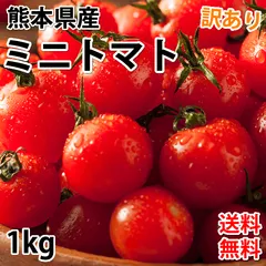 ミニトマト トマト 訳あり 送料無料 1kg 熊本県産 クール便でお届け お取り寄せ 野菜のサムネイル
