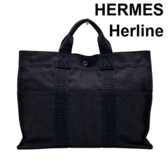 HERMES エルメス フールトゥMM キャンバス トートバッグ ririジップ