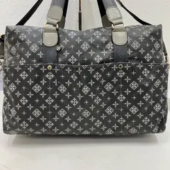 5588　russet ラシット　2way　ボストンバッグ　旅行用バッグ　ショルダーバッグ　トートバッグ　グレー系　モノグラム　コーティング　レディース　ポケット多数のサムネイル