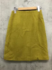 NOLLEY'S ノーリーズ 8-0035-6-06-011 日本製 バックジップ タイト スカート size36/黄系 ◆■ レディースのサムネイル