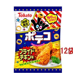 東ハト ポテコ フライドチキン味51g×12袋（期間限定商品）のサムネイル
