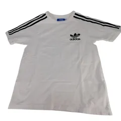 美品 adidas Originals トレフォイル Tシャツ M ホワイト 白 3ライン アディダスのサムネイル
