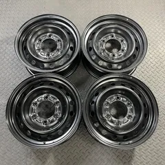 トヨタ純正スチールホイール 15×6J+35 PCD139.7/6H ハイエース レジアスエース 200系 鉄ホイール 4本 【1614W】のサムネイル