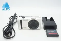 CASIO カシオ HIGH SPEED EXILIM EX-ZR300 コンパクトデジタルカメラ ホワイト 260619rのサムネイル