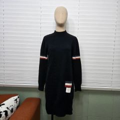 美品✨トムブラウン ボウタイ ニットワンピース近年モデル グレー