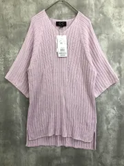 新品 COUP DE CHANCE クードシャンス 日本製 丈長 二ット プルオーバー ニット セーター size38/M/ピンク ■◆◎レディースのサムネイル