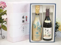 夏の贈り物お中元 感謝の贈り物ボックス 辛口スプマンテスパークリングワインと酸化防止剤無添加ワインセット(酸化防止剤無添加 信州コンコード赤ワイン 中口(長野県)720mlフィリペッティ ゴールド ブリュット (イタリア) 750mlのサムネイル