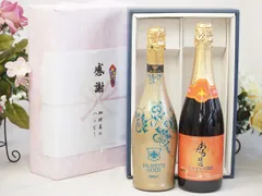 夏の贈り物お中元 感謝の贈り物ボックス 辛口スプマンテスパークリングワインと国産ワインセット(おたる醸造 キャンベル赤スパークリングワインやや甘口(北海道)720mlフィリペッティ ゴールド ブリュット (イタリア) 750mlのサムネイル
