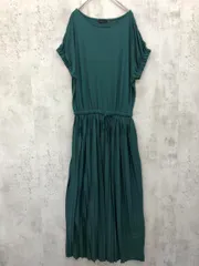 apart by lowrys アパートバイローリーズ カットソー プリーツ ロング ワンピース sizeM/緑 ■◆ レディースのサムネイル