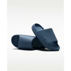 ナイキ スポーツサンダル メンズ NIKE カーム 2.0 メンズスライド シャワーサンダル 厚底 歩きやすい 男性 シューズ 紺 ブルー 青  スポサン オフィス  紳士靴 大きいサイズ スリッパ  nike Calm 2.0/ IB0183-401のサムネイル