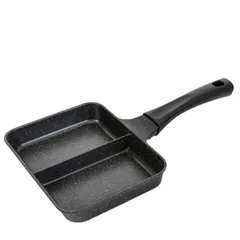 ランチーニ 仕切りフライパン 2分割 16.5×20cm RB-3893のサムネイル