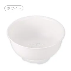 [曙産業] こめコレ！いち押し米とぎボウル ホワイト CH-2145のサムネイル