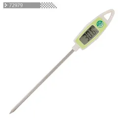 [シンワ測定] ホームサーモ デジタル T 温度 クッキング用 グリーン 72979のサムネイル