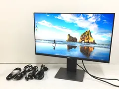 【良品】DELL P2419H 23.8インチ ワイド液晶モニター フルHD（1920x1080）D-Sub/HDMI/DisplayPort 動作品のサムネイル