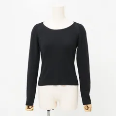 ■美品■CHANEL シャネル ヴィンテージ セーター サイズ38 長袖 ニットセーター 99A カシミヤ シルク イタリア製 ブランド古着【中古】20241002/RA1407のサムネイル