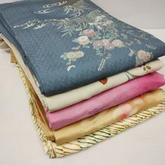 KKMN002　洗える着物  お得な5点セット  　おまとめ売り お稽古 練習 などにのサムネイル