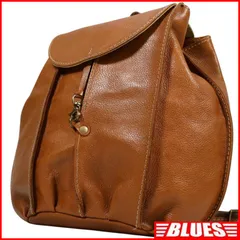 Ain Soph アインソフ リュック 茶 キャメル レザー 本革 レザー レディース バックパック リュックサック一覧←SEULB屋着古← NR5053のサムネイル