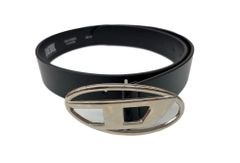 ディーゼル DIESEL ユニセックス Dロゴ ベルト カウレザー COW LEATHER