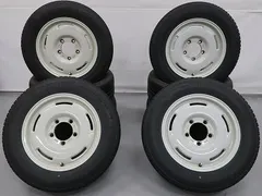 スズキ ジムニー JB64W JB23W 等に 4本 社外 16インチ 5.5J+20 5H 139.7 スタッドレス BRIDGESTONE BLIZZAK DM-V3 175/80R16 タイヤおまけのサムネイル