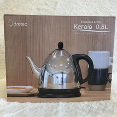 【中古】dretec ドリテック ステンレスケトル0.8L PO-157SVのサムネイル