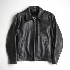 【美品】SCHOTT【152/シングルライダースジャケット】38 襟 レザー アメリカ製 ショット 26060769のサムネイル