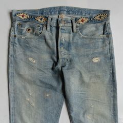 美品】 BLUE BLUE JAPAN 【刺し子 1st型 ジャケット】2 ブルーブルー
