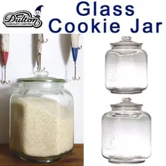 ガラス クッキージャー 5L / ダルトン DULTON おしゃれな保存容器 グラス クッキージャー クッキーやお菓子の収納 透明感のあるデザインでキッチンを彩る ライスストッカー グラスクッキージャー GLASS COOKIE JARのサムネイル
