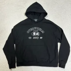 圧倒 フードTシャツ ブラック mのサムネイル