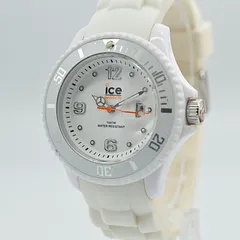 ice watch アイスウォッチ 000 124 デイト Quartz　クォーツ ウォッチ 腕時計 シリコン バンド レディース 女性 稼働品のサムネイル