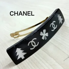 【シャネル CHANEL】ココマークモミの木クローバー/パレッタ ブラック×ホワイト ⭐︎のサムネイル
