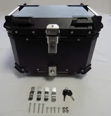 NX400 nx400 nx500 2024 以降 400X cb500x 2013-2023 アルミ リア キャリア & 45Lリアボックス 黒のサムネイル
