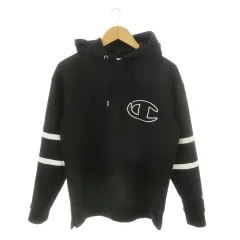 チャンピオン CHAMPION × エクストララージ X-LARGE プルパーカー M 黒 ブラック ロゴ 刺繍 プリント 長袖 /MN21 ■GY01のサムネイル