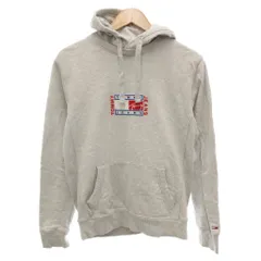 トミー TOMMY JEANS パーカー フーディ 後付けフード 刺繍 長袖 XS グレー /FF ■GY5のサムネイル