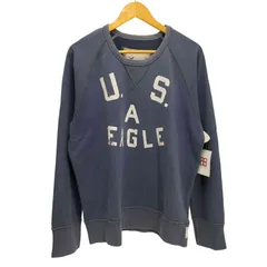 アメリカンイーグルアウトフィッターズ AMERICAN EAGLE OUTFITTERS ラバープリント クルーネックスウェット メンズ import：L のサムネイル