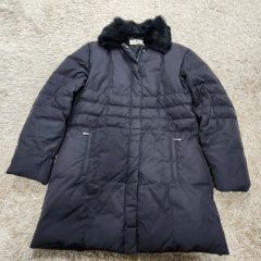 24AW UNTITLED アンタイトル ダウンコート リブニット ハーフコート 