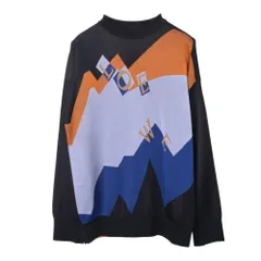 LOEWE 22AW グラフィック プリント プルオーバー ニットのサムネイル