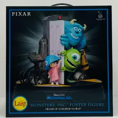 中古 Last賞『モンスターズ・インク』ポスターフィギュア「HappyくじPIXAR2026」