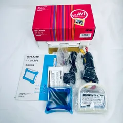 【未使用】SHARP ポータブルAVプレーヤー パールホワイト MT-AV1-Wのサムネイル