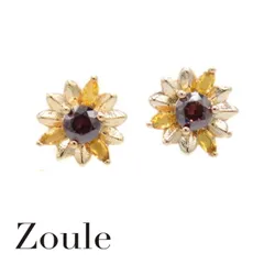 ピアス zoule ゾーラ jewel flower ピアス PL26404 2607 gargle ガーグルのサムネイル