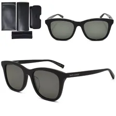 サンローラン サングラス SAINT LAURENT SL 587/K-001 サングラス アジアンフィット メンズ レディース ユニセックス SL587K-001 ブラックのサムネイル