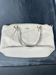 コーチ　２ウェイショルダー ショルダーバッグ ハンドバッグ 2way アイボリー COACH 2WAY ショルダーバッグ アイボリー - メルカリ