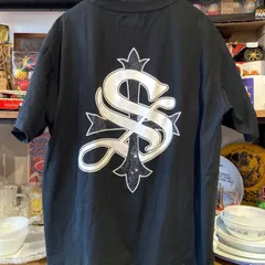 MP459) SUPPLIER ラインストーン Tシャツ XXLサイズ 古着 現状品 / サプライヤー 半袖 メンズ クロス ロゴのサムネイル