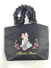 Maison de FLEUR×Disney メゾンドフルール×ディズニー Minnie Mouse/フリルハンドルトート バッグ sizeF/黒 ■■ レディースのサムネイル