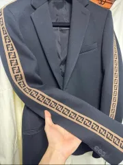 フェンディ/FENDI ロゴ ジャケット EU48 KR95のサムネイル