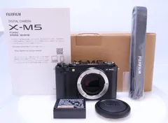 【1,384回 ほぼ新品】FUJIFILM X-M5 ボディ ブラック ミラーレス一眼カメラのサムネイル