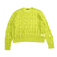 ■美品■2024AW■TAAKK ターク MOHAIR KNIT モヘア ニット ニット サイズ1 メッシュ セーター ブランド古着【中古】20250617/RA5090のサムネイル