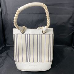 BURBERRY トートバッグ ストライプ ロープハンドル - メルカリ