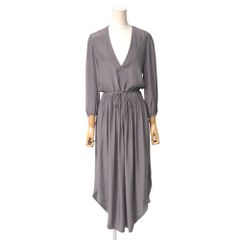 ジェームスパース【美品】リネン100% ロングシャツ ワンピース