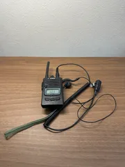 【美品】アルインコ DJ-P221 特定小電力トランシーバー イヤホンマイク付き 通電確認済のサムネイル
